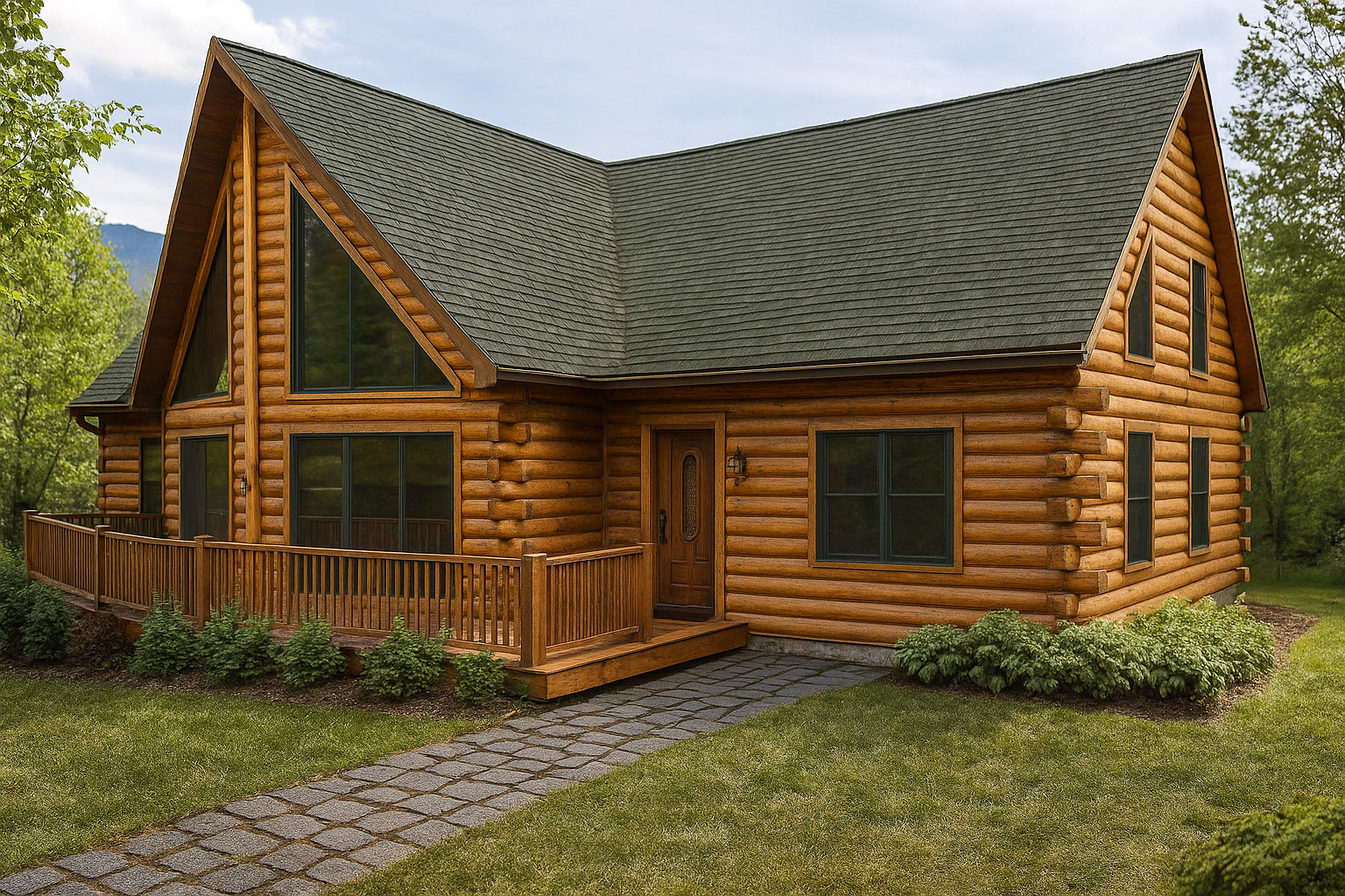 Cedar Valley 4 Bedroom Chalet Floor Plan
